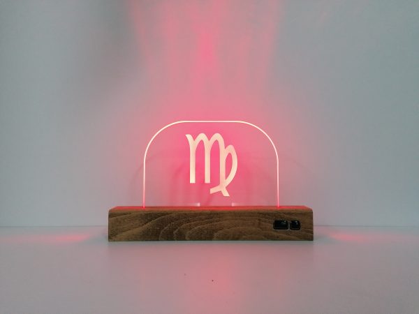 virgo-sign-lampe-plexi-rouge